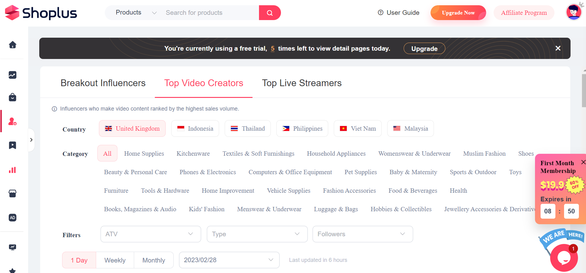 tiktok analytics viewer