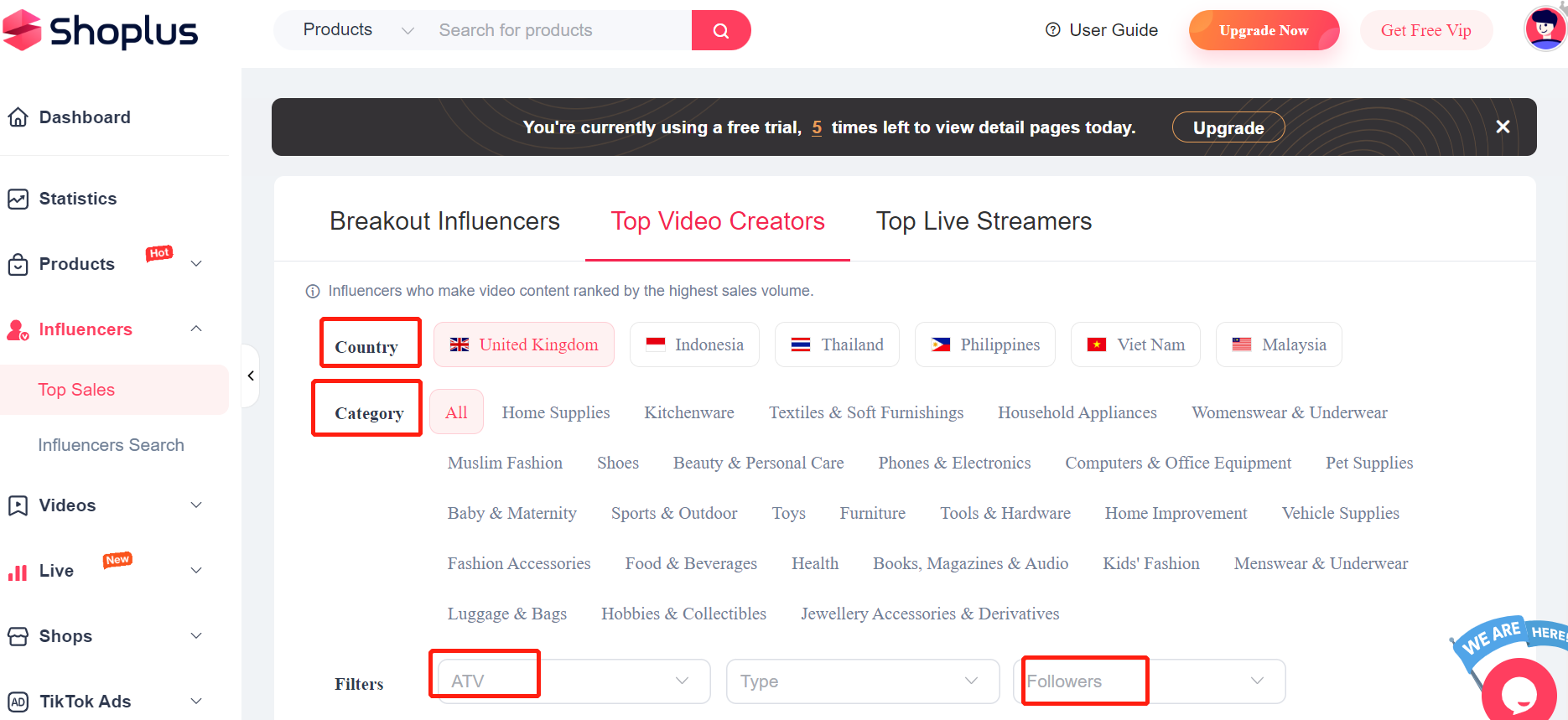 influencer marketing tool-Shoplus