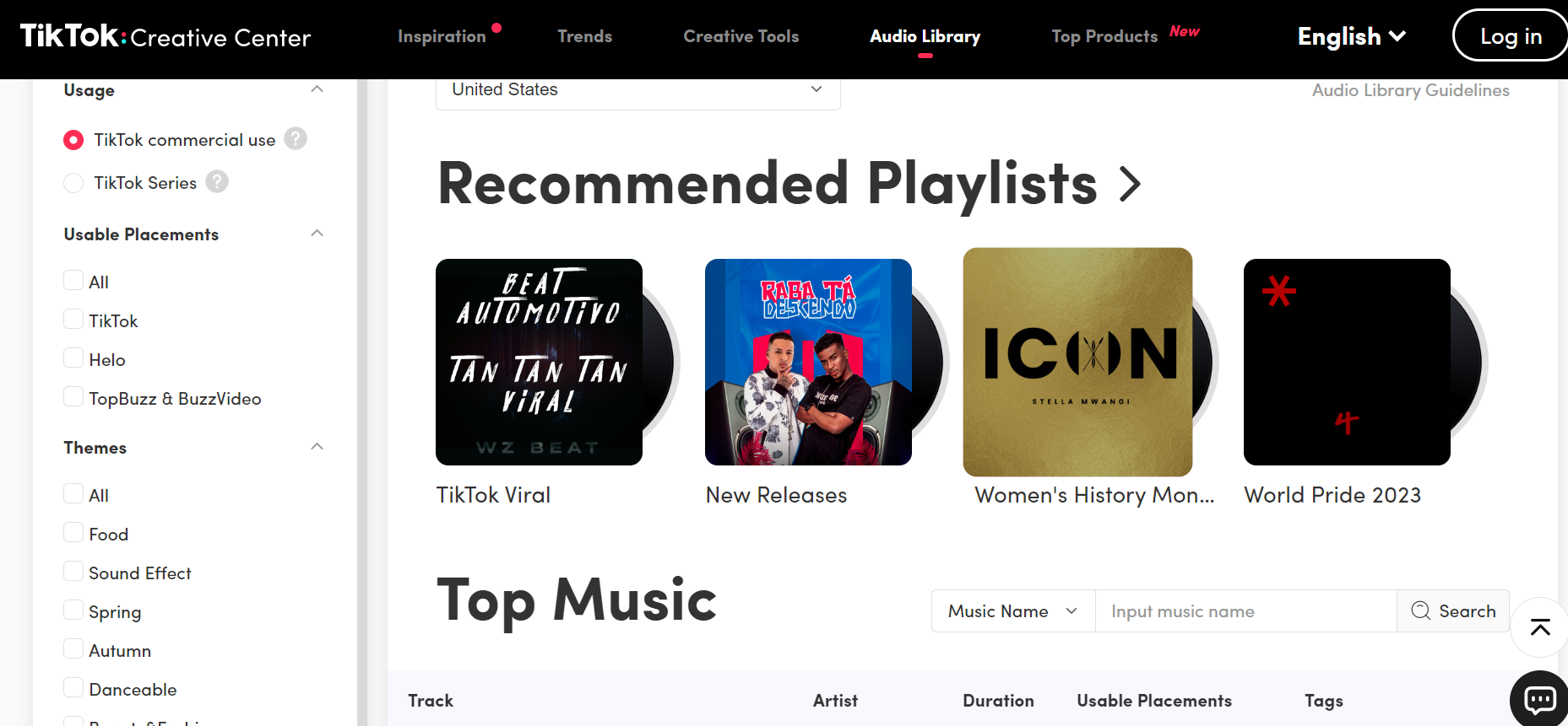 tiktok-audio-library